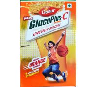 Dabur Pack of 4 GlucoPlus C Orange  - 250g*4 Energy Drink - 4x250 g, Orange Flavored