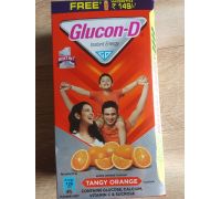 Glucon D 1KG REFILL with free Sipper Energy Drink - 1000 g, Orange Flavored