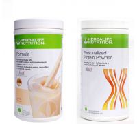 HERBALIFE Formula 1 Shake Mix Vanilla With Protein 400 gm For Weight Loss And Management Energy Drink - 900 g, Vanilla, Unflavored Flavored