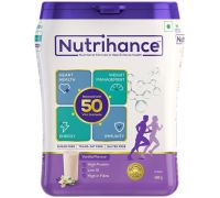 Jubilant Nutrihance to Improve Heart Health Immunity & Manage Weight  - Vanilla 400g Energy Drink - 400 g, Vanilla Flavored