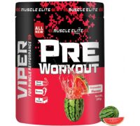 MUSCLE ELITE FITNESS Pre Workout Supplement Increased Endurance Highlighted Energy. X1Watermelon Energy Drink - 255 g, Watermelon Flavored