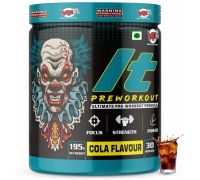 Muscle Flex Preworkout With Creatine & Arginine For Explosive Muscle Pump &Non-Crash Stamina Energy Drink - 195 g, Cola Flavored