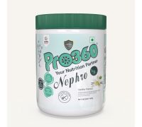PRO360 Nephro LP-Non-Dialysis Care Nutritional Protein Supplement for Kidney/Renal Health Nutrition Drink - 400 g, Vannila Flavored
