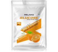 RELOAD NUTRITION Energy Drink  - Energy Boost with Vitamin C, Zinc, D3, & Calcium Energy Drink - 500 g, Orange Flavored