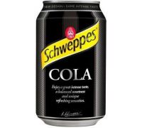 Schweppes Cola Imported 330 ml Energy Drink - 330 ml, Cola Flavored