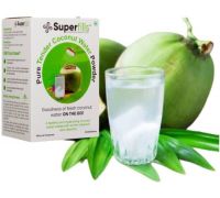 superfills Pure Tender Coconut water powder 10 sachets X 10gm Energy Drink Energy Drink - 100 g, coconut Flavored