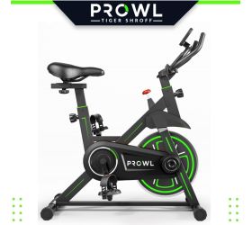 PROWL by TIGER SHROFF AERO Spin Bike Exercise Cycle with 6 Kg Flywheel Spinner Exercise Bike(Green, Black)