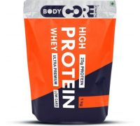 BCS High Whey Protein Ultra Premium - Vanilla-1Kg Whey Protein - 1 kg, Vanilla
