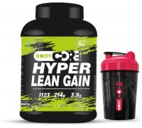 BCS Hyper Lean Gainer-3Kg With Shaker - Vanilla Weight Gainers/Mass Gainers - 3 kg, Vanilla