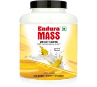 Endura Mass Weight Gainers/Mass Gainers - 3 kg, Banana