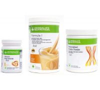 HERBALIFE formula 1 orange  - 500g+ protien powder  - 200g+ afresh ginger  - 50g Plant-Based Protein - 750 g,  - orange+soy+ginger