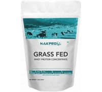 Nakpro Grass Fed Whey Protein Concentrate, Raw & Pure Whey Protein Supplement Powder Whey Protein - 1 kg, Unflavored