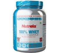 PATANJALI NUTRELA 100% WHEY PERFORMANCE 1 KG Whey Protein - 1 kg, Chocolate