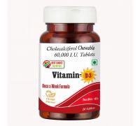 BEST CHOICE NUTRITION vitamin D3 60000 IU One-A-Week| Strong Bones,Immune System Chewable Orange Flavor - 20 No