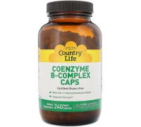 Country Life Country Life, Coenzyme B-Complex Caps, 240 Vegan Capsules - 240 No