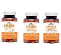 FARM BIONICS Calcium Magnesium Zinc with Vitamin B Complex - Pack of 3 - 3 x 60 Tablets