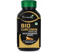 Farmity Bio Curcumin Supports Immune Function Healthy Muscle For Men And Women - 60 Capsules