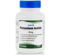 HealthVit Potassium Iodide 30 mg 60 Tablets - 60 No