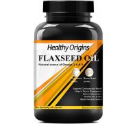 Healthy Origins Nutrition Flax Seed Oil Capsules , Flax Seed Capsule - 60 No