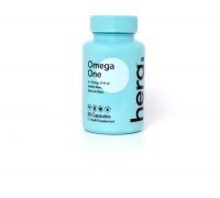 Hera Omega One - 30 Capsules - With Omega + Vit E - For Memory, Brain, Spine and Eyes - 30 Capsules