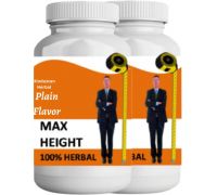 hindustan herbal Max height plain flavor height gainer pack of 2 - 2 x 0.1 kg