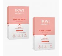 IKWI Happy Hair Meltables with Biotin, Zinc & Vitamin B12 - Pack of 2 - 2 x 30 No