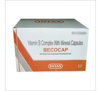 intas Becocap Vitamin B Complex with Copper & Zinc Capsules - 5 x 10 Capsules