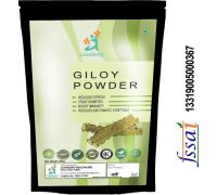 LEANBEING Organic Giloy/Guduchi/Gulvel Stem Powder 200 Grams -|Tinospora Cordifolia - 200 g