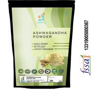 LEANBEING USDA certified Organic Ashwagandha Powder 200GM, Promotes Vitality & Strength. - 200 g