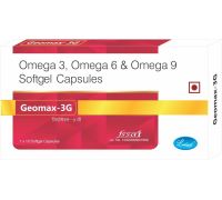 Leeford Geomax-3G Omega Softgel Capsules Pack of 4 - 4 x 10 Tablets
