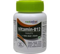 medilexicon Vitamin B12 60 Supplement Tablets - 60 Tablets