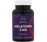 MRM Nutrition, Melatonin, 3 mg, 60 Vegan Capsules - 60 No