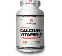 Muscle Gears Calcium + Vitamin D - 60 Tablets
