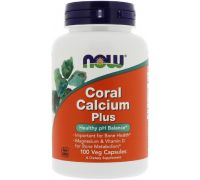Now Foods Now Foods, Coral Calcium Plus, - 100 No