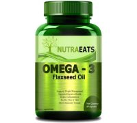 NutraEats Nutrition Flaxseed Extract Capsules Omega 369 Pro - 60 No