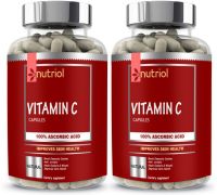 Nutriol 100% Vitamin C Capsule for Glowing Skin  - G47 Advanced - 120 Capsules