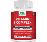 PRONUTRITION B Complex Vitamins - ALL B Vitamins Including B12, B1, B2, B3, B5, B6, B7, B9, Folic Acid - Vitamin B Complex Supplement for Stress, Energy and Healthy Immune System 120 Veg capsules - 120 No