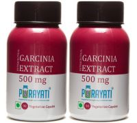 Purayati Garcinia Extract - Pack of 2  - 180 Capsules - 2 x 90 No
