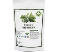 R V Essential USDA Organic Tulsi Powder- Ocimum Sanctum Tulsi Leaf Powder Holy Basil Powder - 200 g