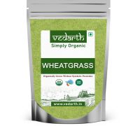 Vedarth Organic WheatGrass Powder Super food for healthy Living  - 500 Gram Pack - 500 g