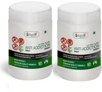 Vringra Anti Addiction Powder - D-addiction Suppliment For Quit Addictions  - Pack Of 2 - 2 x 200 g