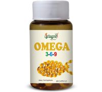 Vringra Omega 3 Capsules-Omega 3 Fish Oil-Fish Oil Capsules-Omega 3 Fatty Acid - 60 g