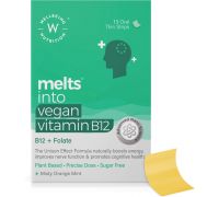 Wellbeing Nutrition Melts Vegan VitaminB12 1500mcg,Brain,Heart&Nervous System Support - 15 No