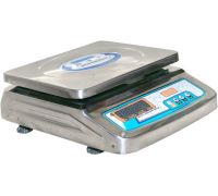 Supertech 30KG Table Top Digital Weight Machine With Rechargeable Battery For Home, Shop Weighing Scale - Silver